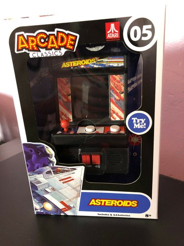 Asteroids arcade classics mini - arcade,