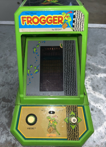 1982 frogger tabletop mini - frogger,