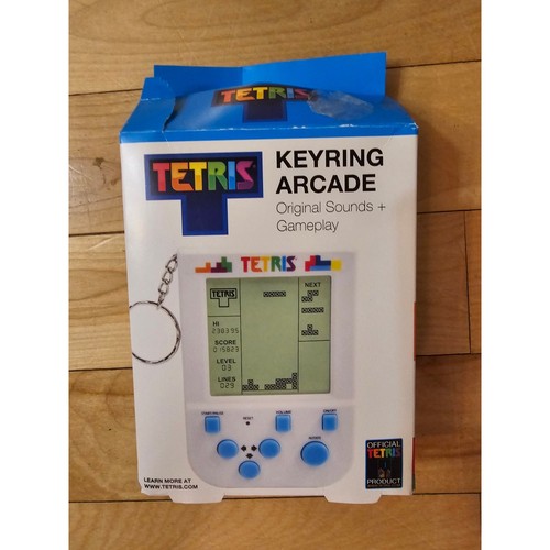 Tetris keyring arcade - tetris,