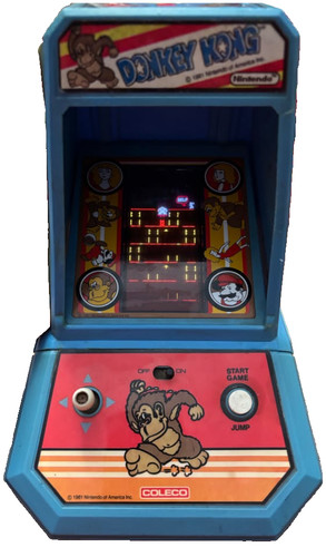 Coleco donkey kong mini arcade - coleco,