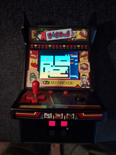 Dig dug mini arcade - machine, my